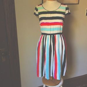 Cheerful Striped Maeve Dress